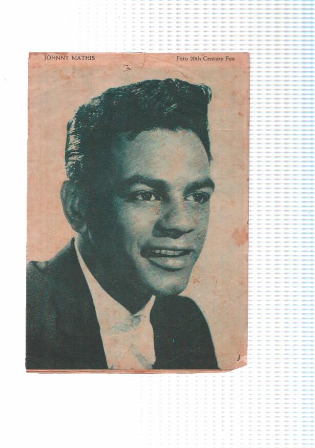 Mary Noticias numero 069: faltan paginas 4 a la 7, foto artista: Johnny Mathis