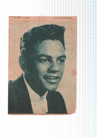 Mary Noticias numero 069: faltan paginas 4 a la 7, foto artista: Johnny Mathis