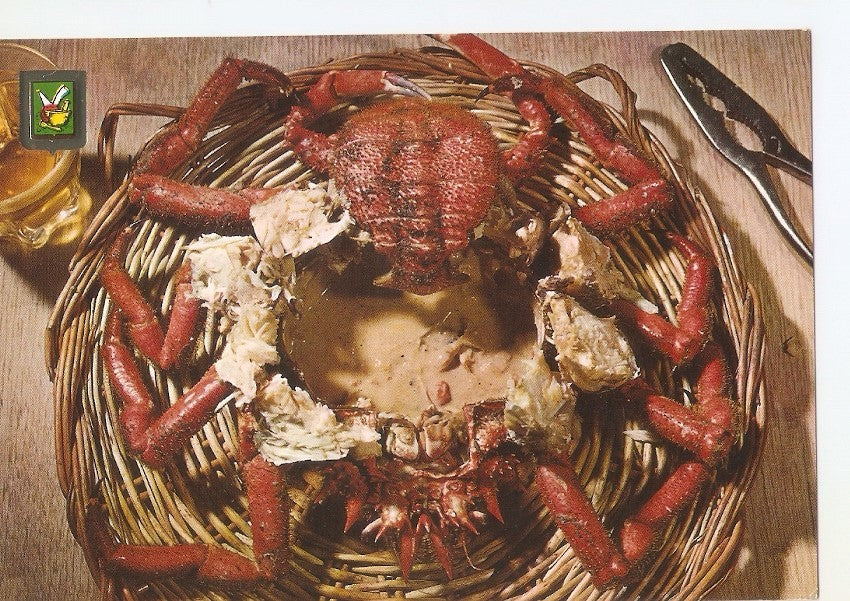 Postal 032819 : Platos tipicos. Centollo