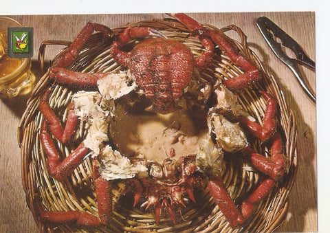 Postal 032819 : Platos tipicos. Centollo