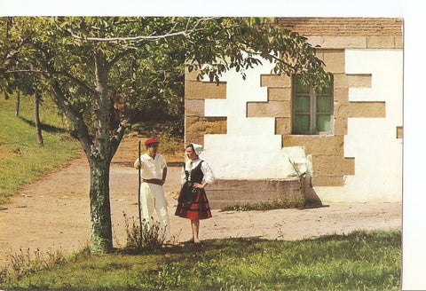 Postal 032867 : Folklore Vasco. Pareja tipica