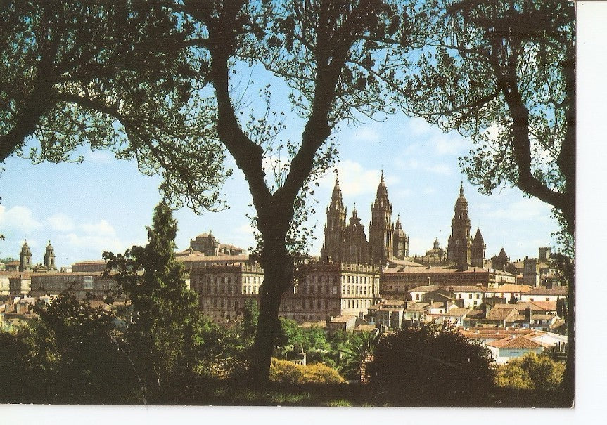 Postal 032868 : Santiago de Compostela. Vista parcial