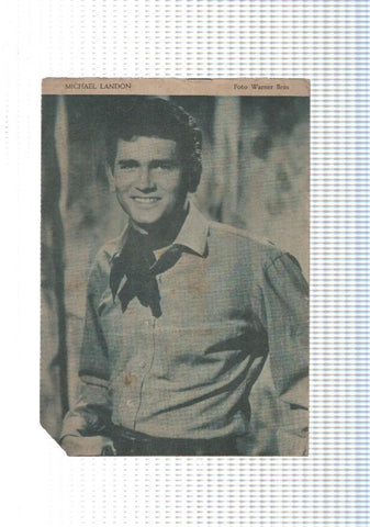 Mary Noticias numero 075: trasera foto artista Michael Landon