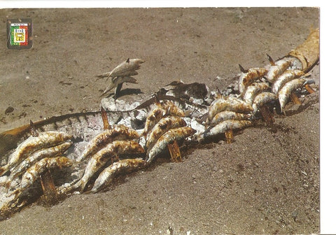 Postal 032879 : Malaga (Costa del Sol). Platos tipicos