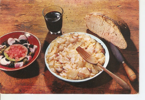 Postal 032884 : Platos tipicos. Truita de Patates