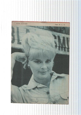 Mary Noticias numero 078: trasera foto artista Elke Sommer