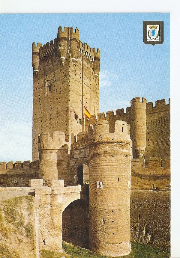 Postal 032896 : Medina del Campo (Valladolid). Castillo de la Mota