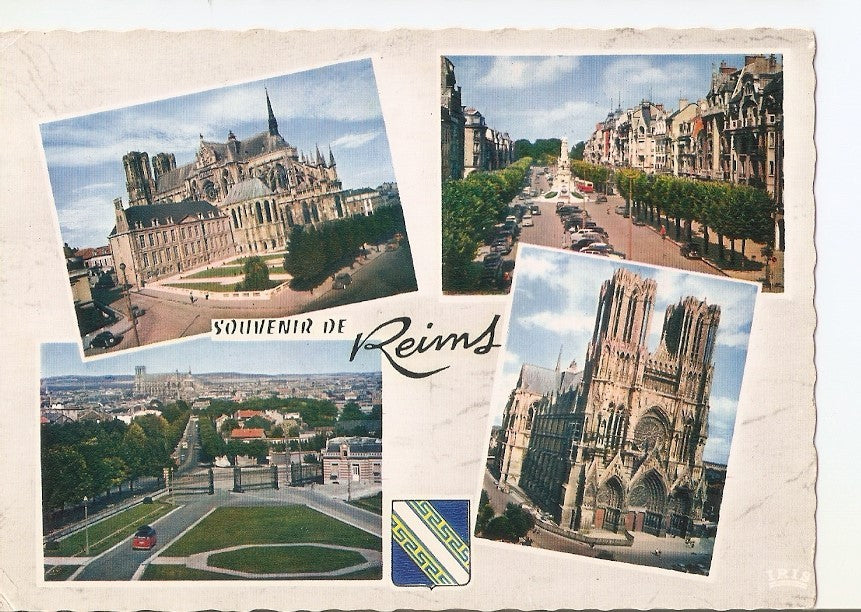 Postal 032900 : Souvenir de Reims (Marne)