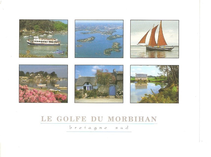 Postal 032905 : Le Golfe du Morbihan. Ses sites touristiques
