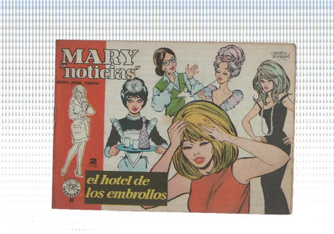 Mary Noticias numero 080: trasera foto artista Sofia Loren