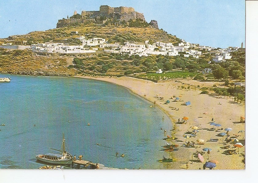 Postal 032916 : Rhodes: LAcropole de Lindos