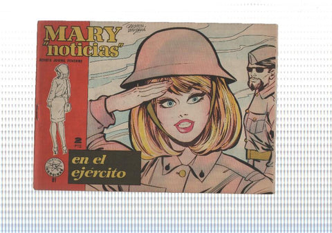 Mary Noticias numero 081: trasera foto artista Tony Perkins