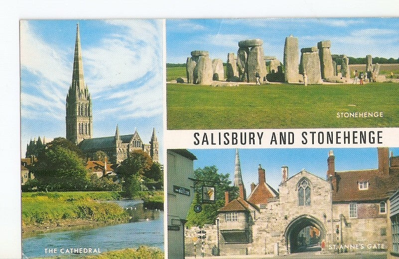 Postal 032943 : Salisbury and Stonehenge