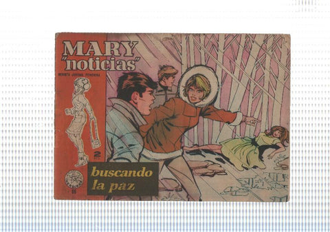 Mary Noticias numero 086: trasera foto artista Catherine Spaak