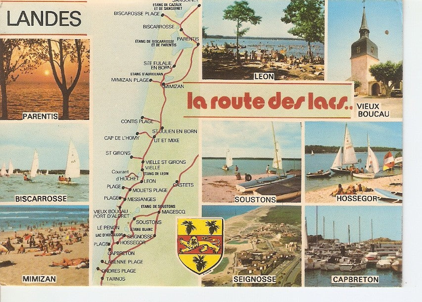 Postal 032965 : La Route des Lacs