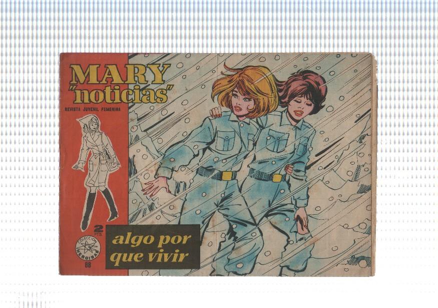 Mary Noticias numero 088: trasera foto artista Claudia Cardinale