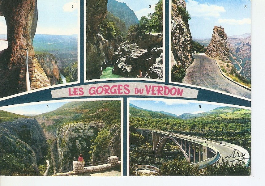 Postal 033007 : Les Gorges du Verdon