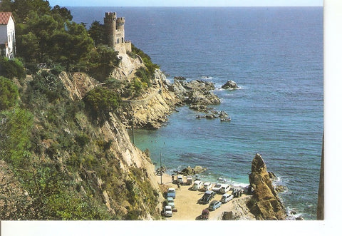 Postal 033040 : Costa Brava Lloret de Mar Sa Caleta Castillo