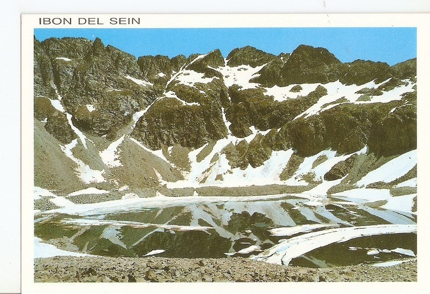 Postal 033051 : Valle de Gistain (Huesca) Pirineo Aragones. Iban del Sein al fondo macizo del Sein