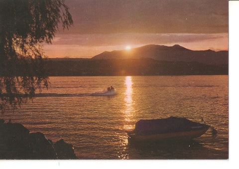 Postal 033060 : Manerba. Lago di Garda - Tramonto