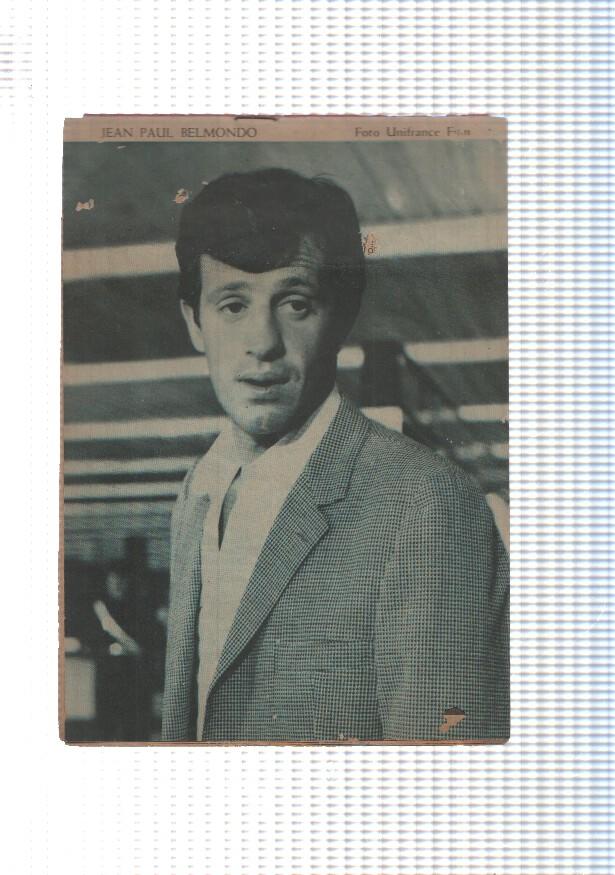 Mary Noticias numero 096: trasera foto artista Jean Paul Belmondo