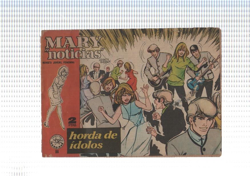 Mary Noticias numero 096: trasera foto artista Jean Paul Belmondo