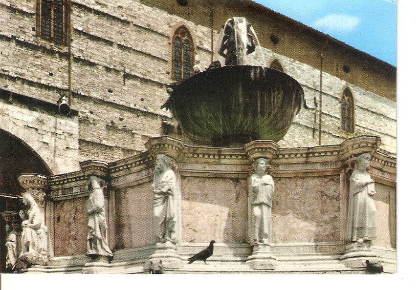 Postal 033070 : Perugia. Fontana Maggiore - Particolare