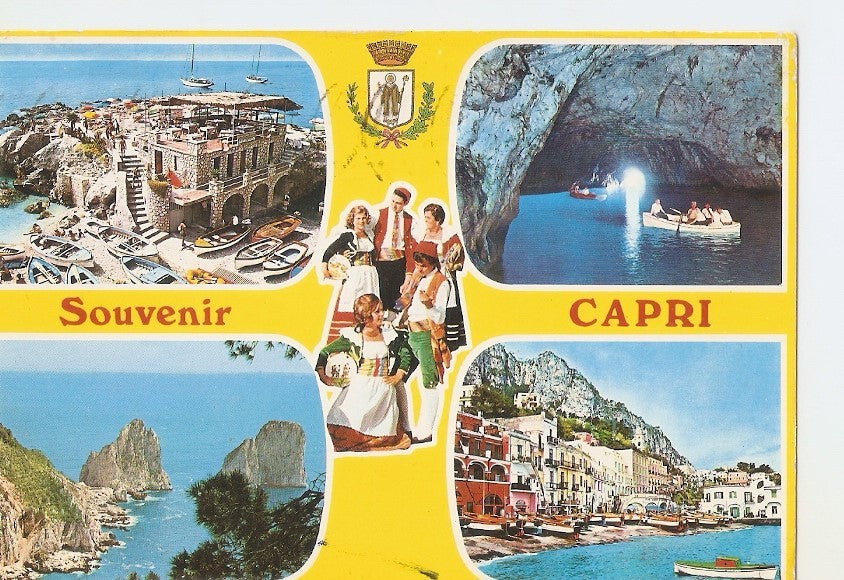 Postal 033071 : Saluti da Capri