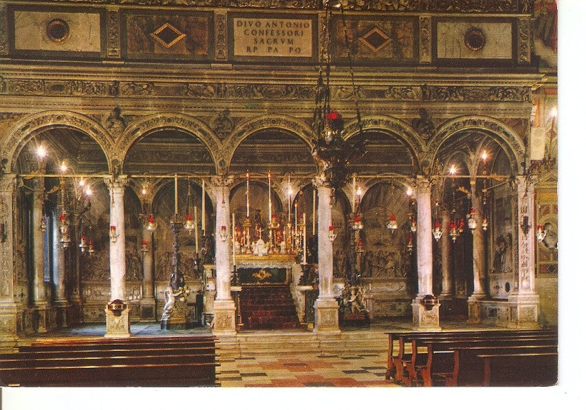 Postal 033085 : Padova Basilica del Snato - Cappella di S. Antonio