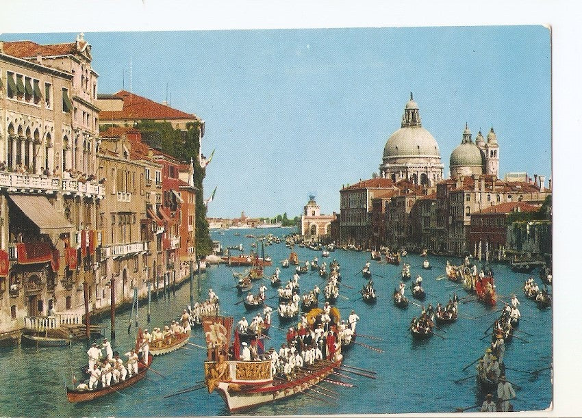Postal 033089 : Venezia. Historial Regatta on Grand Canal