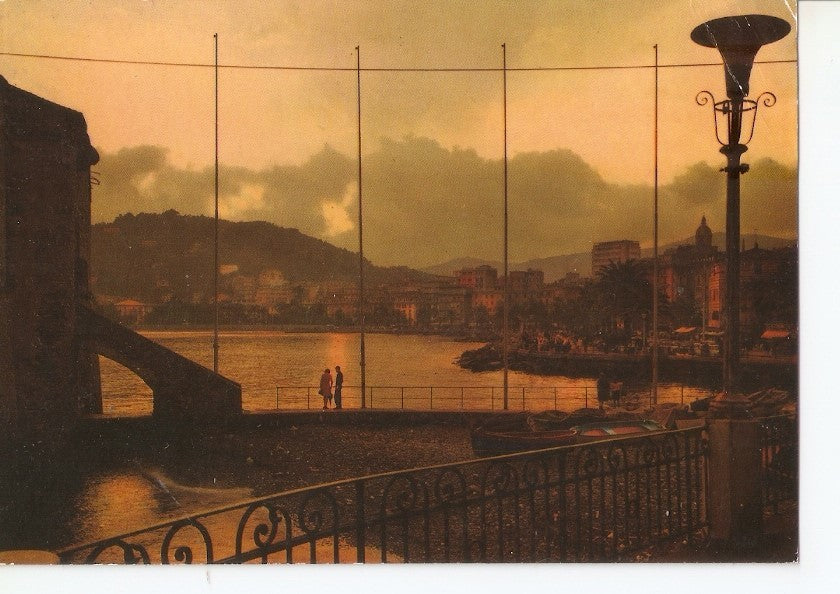 Postal 033102 : Rapallo. Sunset. Italia