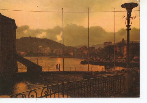 Postal 033102 : Rapallo. Sunset. Italia