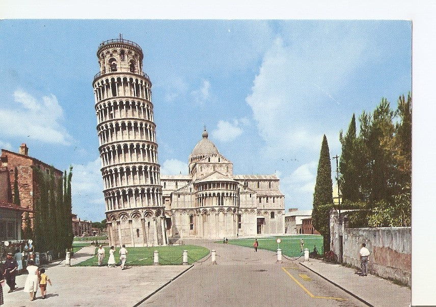 Postal 033107 : Pisa. Italia. Torre pendente e abside del Duomo