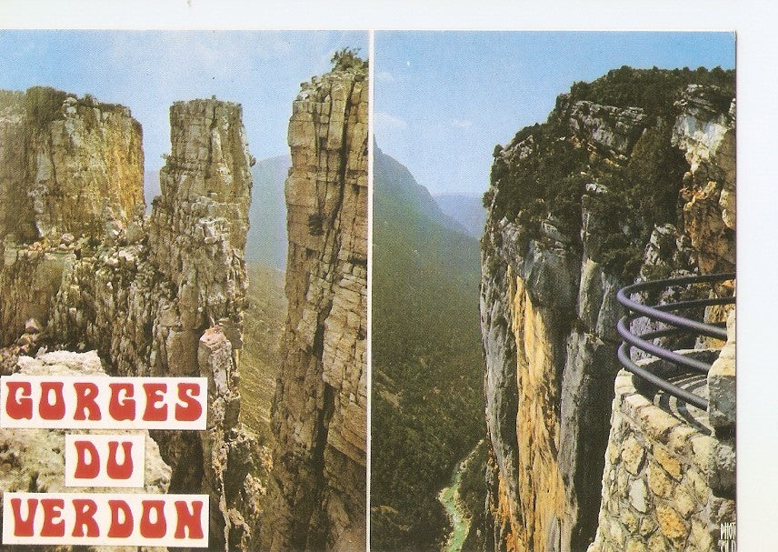 Postal 033137 : Gorges du Verdon (Var - Alpes de Haute-Provence)
