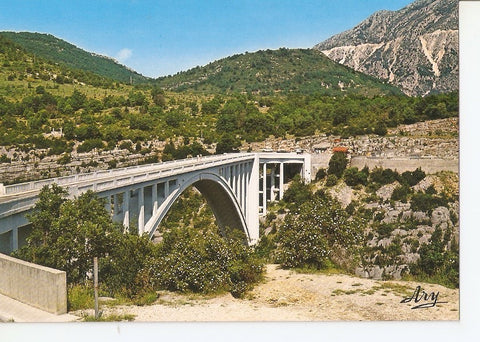 Postal 033141 : Les Gorges Pittoresques du Verdon - Le Pont sur lArtuby