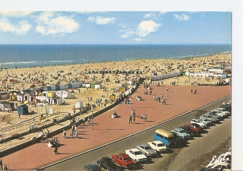 Postal 033143 : La Cote dOpale. Berck-plage (Pas de Calais). Lesplanade et la plage