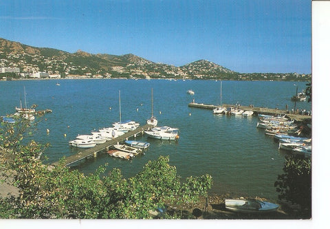 Postal 033147 : La Cote dAzur. Agay. Le port