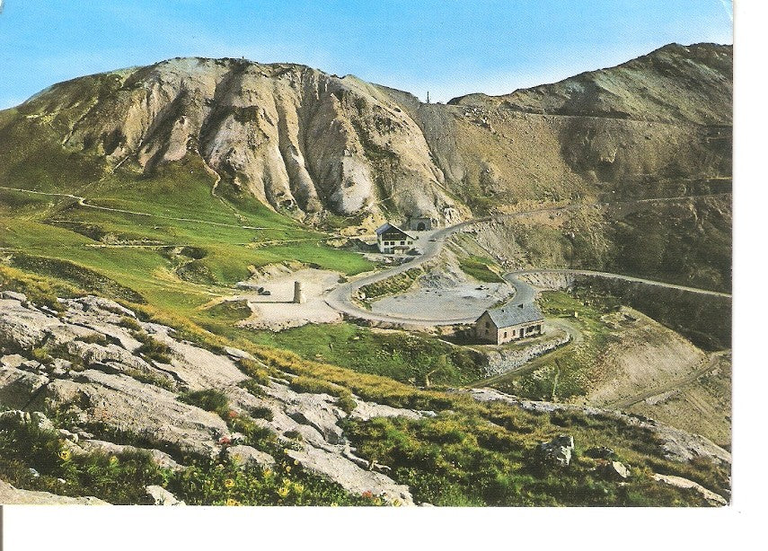 Postal 033148 : Col du Galibier et le Mont Blanc