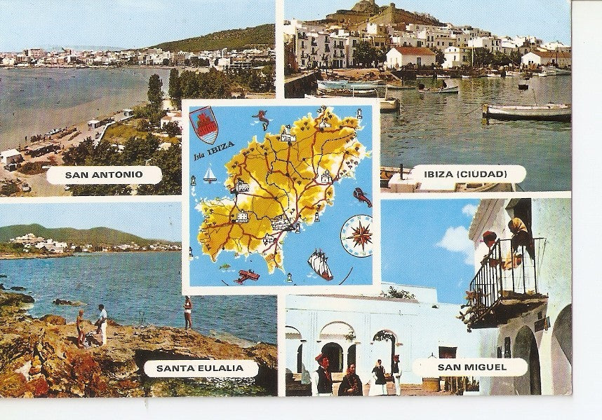 Postal 033189 : Recuerdo de Ibiza (Baleares) España