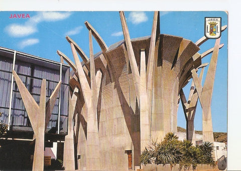 Postal 033270 : Javea (Alicante). Exterior iglesia de Santa Maria de Loreto