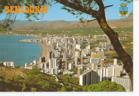 Postal 033280 : Benidorm (España). Vista panoramica