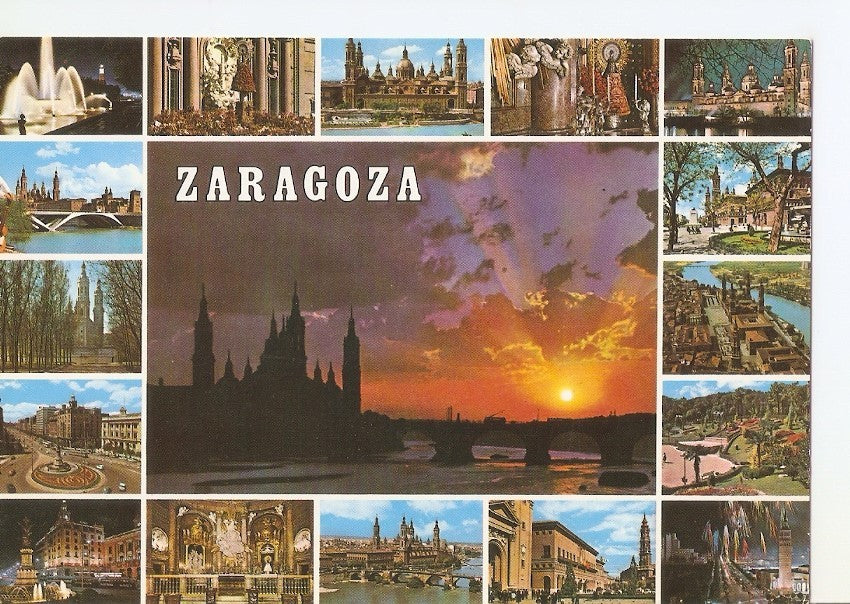 Postal 033294 : Zaragoza. Bellezas de la ciudad