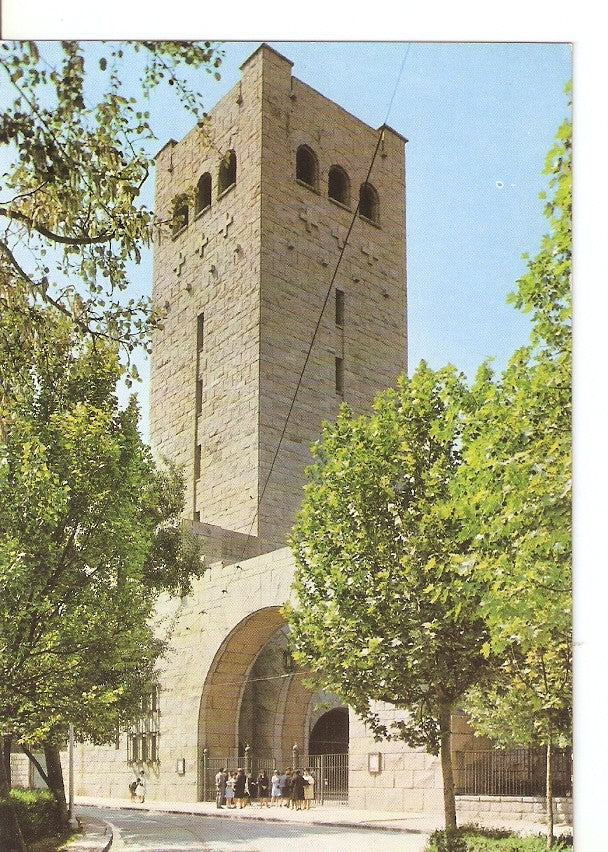 Postal 033295 : Zaragoza R.R.P.P. Capuchinos de San Antonio Torre Mausoleo dei Caduti Italiani