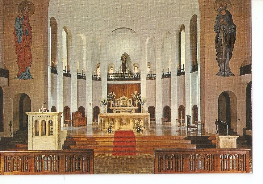 Postal 033298 : Zaragoza iglesia de San Antonio. Padres Capuchinos