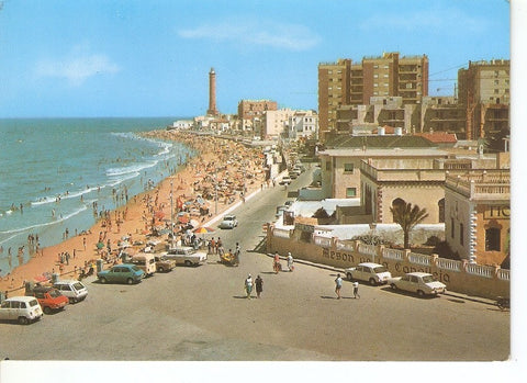 Postal 033299 : Chipiona (Cadiz). Playa Virgen de Regla