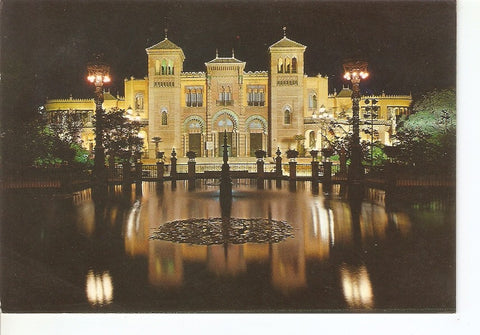Postal 033319 : Sevilla. Plaza de America (Museo de Arte y Costumbres Populares)