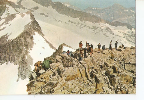 Postal 033330 : Pirineo Aragones. Benasque (Huesca). Paso de Mahoma en el pico de Aneto