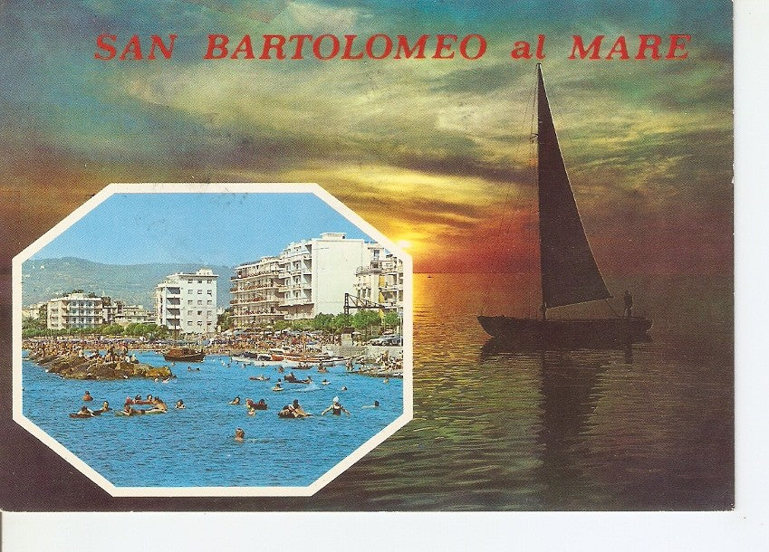 Postal 033337 : Arcobaleno - Albenga. Italia