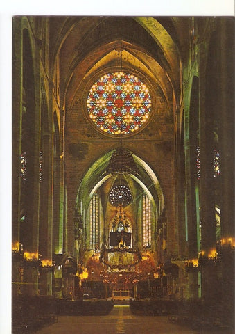 Postal 033347 : Palma de Mallorca (Mallorca). Interior de la catedral