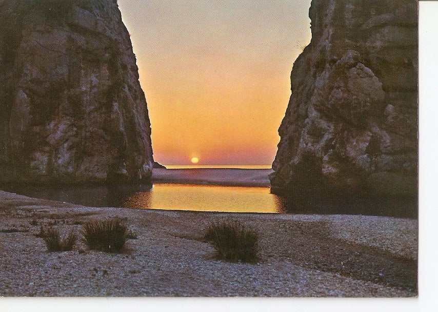 Postal 033348 : Mallorca. Torrente de Paris crepusculo